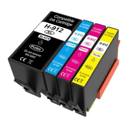 Tinta genérica para HP N912 XL Negro Chip Anti-Actualzaciones / 825 Pag. / 3YL84AE