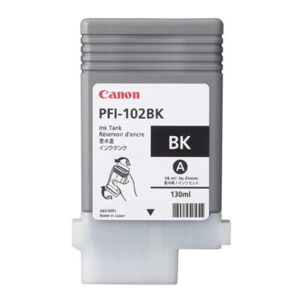 Tinta original Canon PFI-102BK negro 130ML