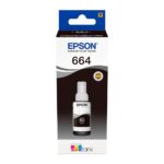 Tinta Original Epson Bote Ecotank T6641 / Negro / ET-2500 / ET-2600 / ET-4500