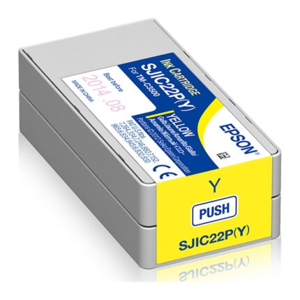 Tinta original Epson SJIC22P amarillo 32.5ML