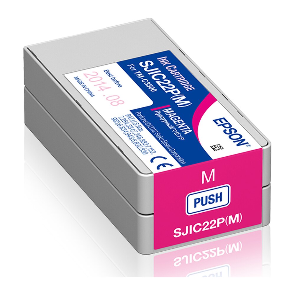 Tinta original Epson SJIC22P magenta 32.5ML Tinta original Epson SJIC22P magenta 32.5ML
