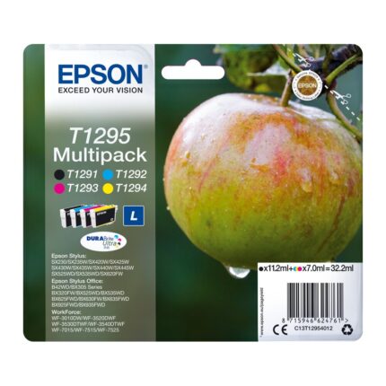 Tinta original Epson T1295 multipack 5 colores C13T12954012