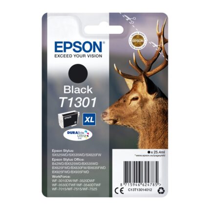 Tinta original Epson T1301 negro C13T13014012 10.1ML