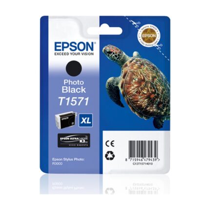 Tinta original Epson T1571 negro foto C13T15714010 25.9ML