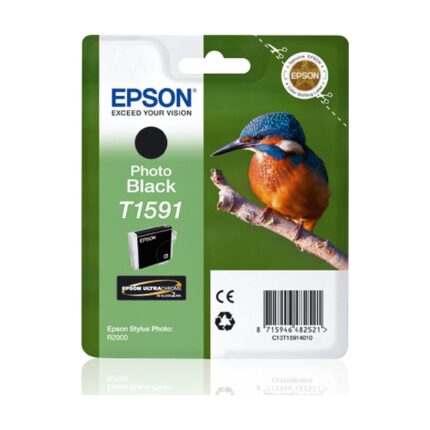 Tinta original Epson T1591 negro foto C13T15914010 17ML