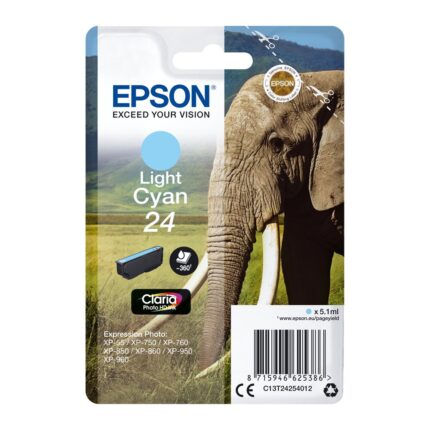 Tinta original Epson T2425 cian claro C13T24254012 5.1ML