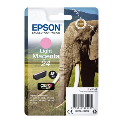Tinta original Epson T2426 magenta claro C13T24264012 5.1ML
