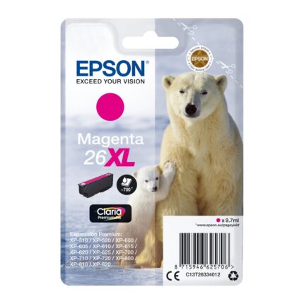 Tinta original Epson T2633 xl cian C13T26334012 9.7ML