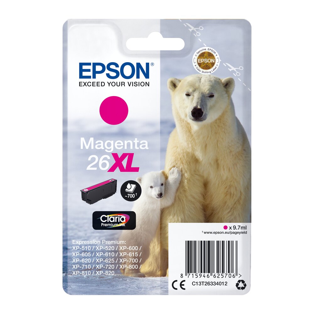 Tinta original Epson T2633 xl cian C13T26334012 9.7ML Tinta original Epson T2633 xl cian C13T26334012 9.7ML
