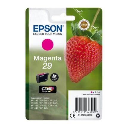 Tinta original Epson T2983 magenta C13T29834012 3.2ML