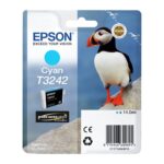 Tinta original Epson T3242 cian C13T32424010 14ML