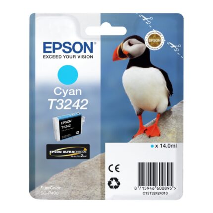 Tinta original Epson T3242 cian C13T32424010 14ML