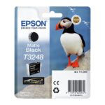 Tinta original Epson T3248 negro mate C13T32484010 14ML