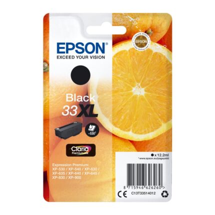 Tinta original Epson T3351 negro C13T33514012 12.2ML