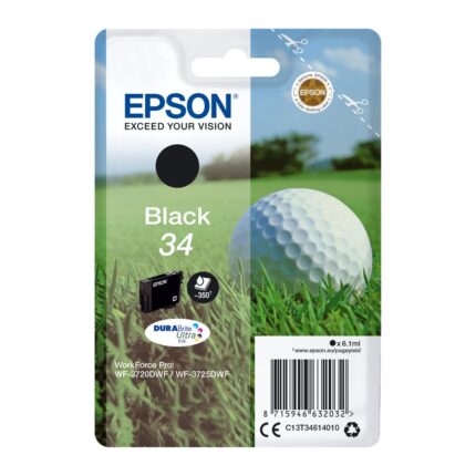 Tinta original Epson T3461 negro C13T34614010 6.1ML