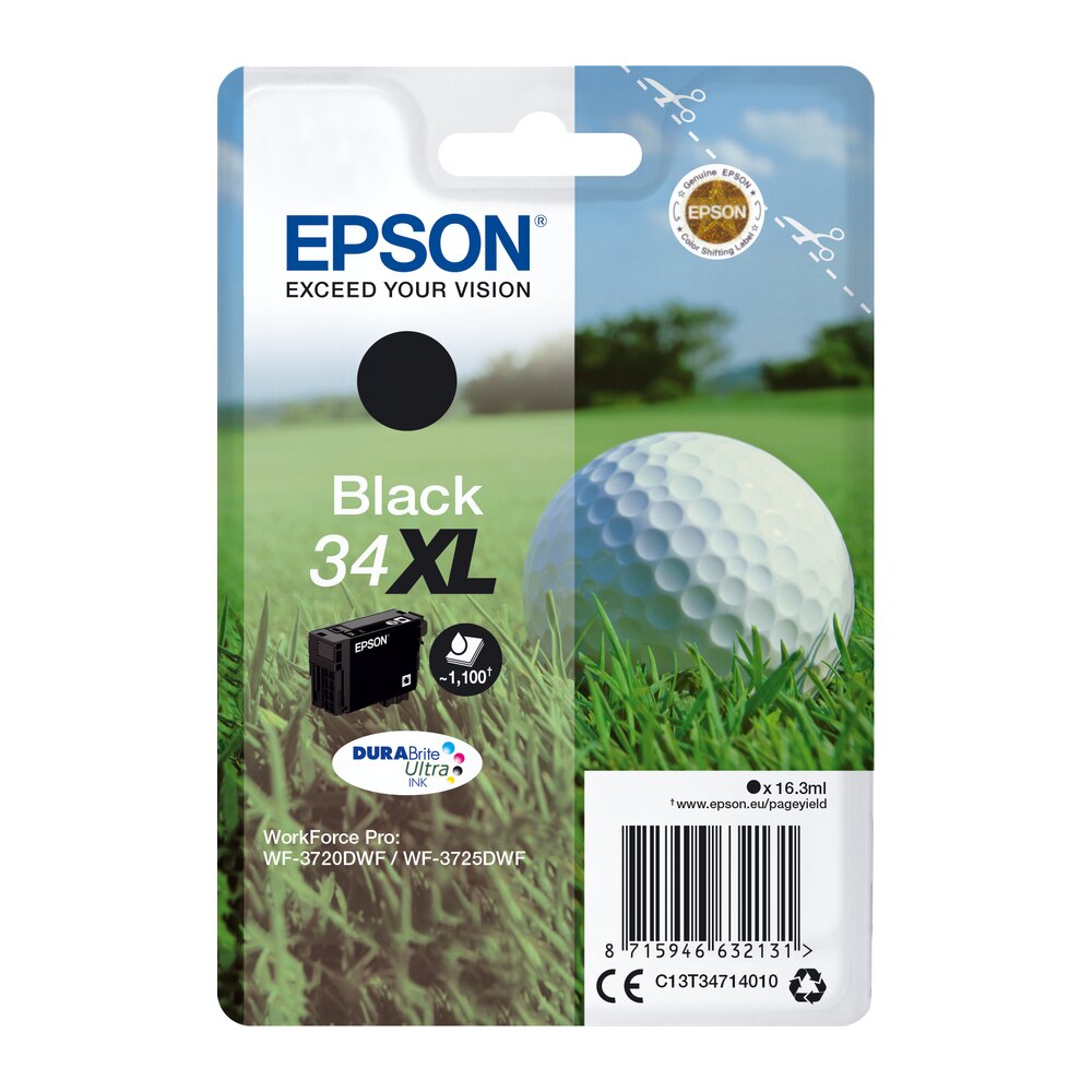 Tinta original Epson T3471 xl negro C13T34714010 16.3ML Tinta original Epson T3471 xl negro C13T34714010 16.3ML