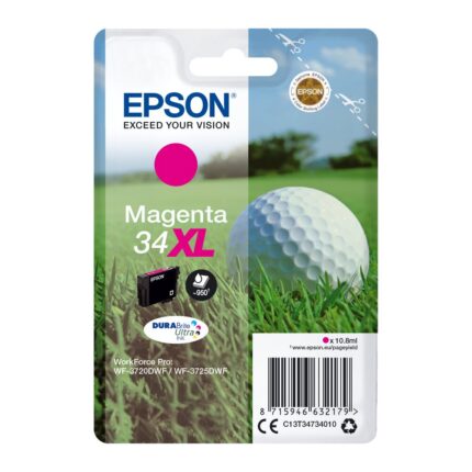 Tinta original Epson T3473 xl magenta C13T34734010 16.3M