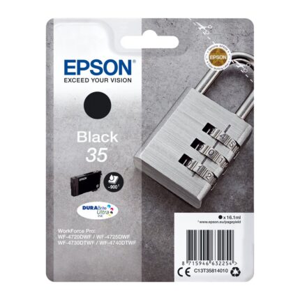 Tinta original Epson T3581 negro C13T35814010 16.1ML