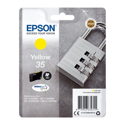 Tinta original Epson T3584 amarillo C13T35844010 9.1ML