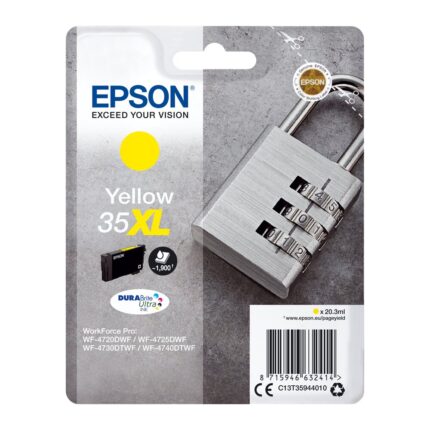 Tinta original Epson T3594 xl amarillo C13T35944010 20.3ML