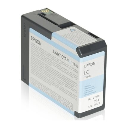 Tinta original Epson T580500 cian claro C13T580500 80ML