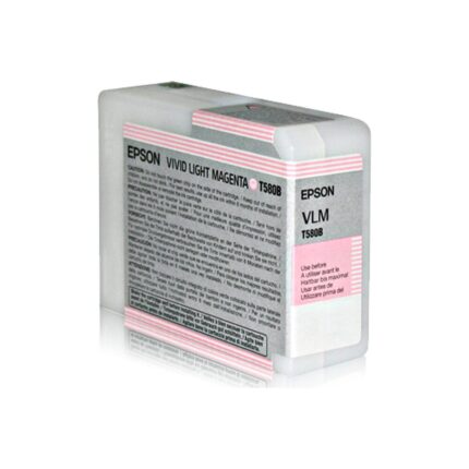 Tinta original Epson T580B magenta claro C13T580B00 80ML