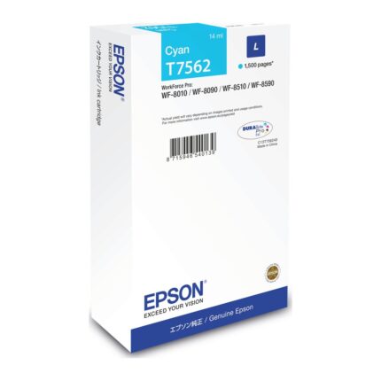 Tinta original Epson T7562 cian l C13T756240 14ML
