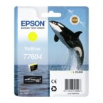 Tinta original Epson T7604 amarillo C13T76044010 25.9ML
