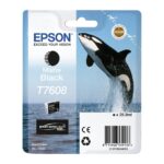 Tinta original Epson T7608 negro mate C13T76084010 25.9ML