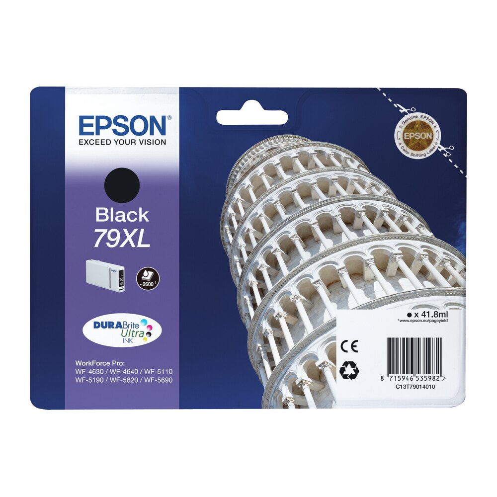 Tinta original Epson T7901 xl negro C13T79024010 41.8ML Tinta original Epson T7901 xl negro C13T79024010 41.8ML