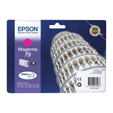 Tinta original Epson T7913 magenta C13T79134010 6.5ML