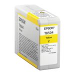 Tinta original Epson T8504 amarillo C13T850400 80ML