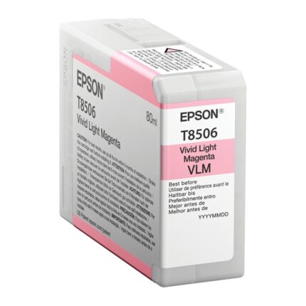 Tinta original Epson T8506 magenta claro C13T850600 80ML