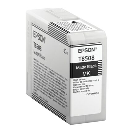 Tinta original Epson T8508 negro mate C13T850800 80ML