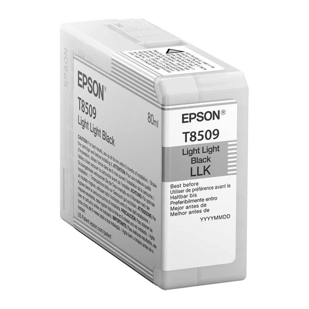 Tinta original Epson T8509 gris claro C13T850900 80ML Tinta original Epson T8509 gris claro C13T850900 80ML
