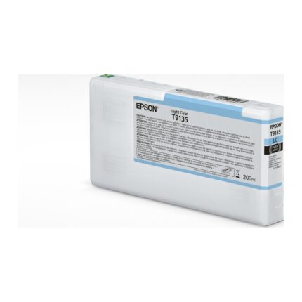 Tinta original Epson T9135 cian claro C13T913500 200ML