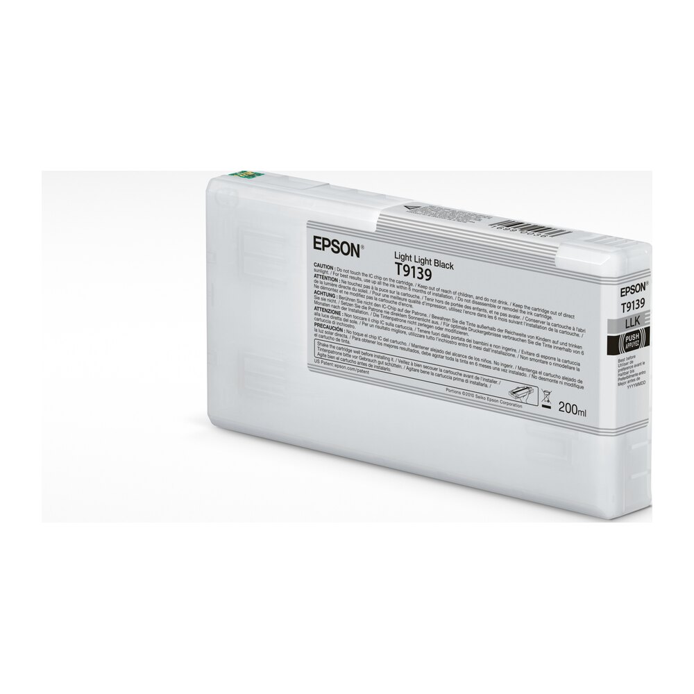 Tinta original Epson T9139 negro claro claro C13T913900 200ML Tinta original Epson T9139 negro claro claro C13T913900 200ML