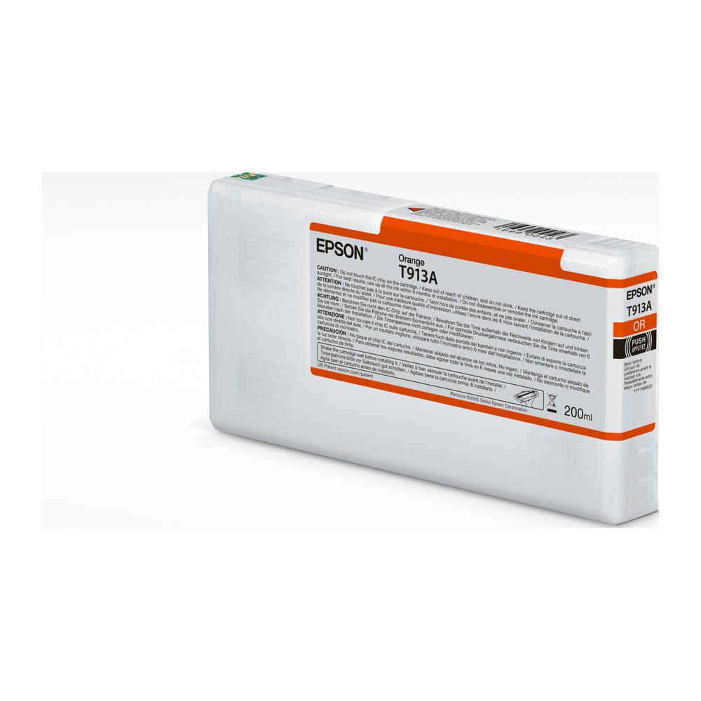 Tinta original Epson T913A naranja C13T913A00 200ML Tinta original Epson T913A naranja C13T913A00 200ML