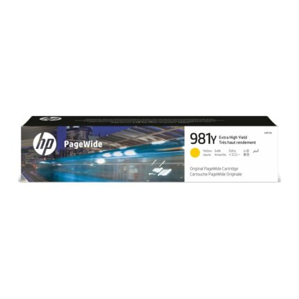 Tinta original HP N981Y amarillo L0R15A 182.5ML