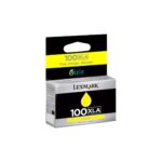Tinta original Lexmark N100XL amarillo 12ML
