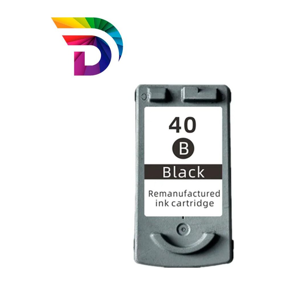 Tinta reciclada Dayma para CANON PG40 Negro 700 pag. Tinta reciclada Dayma para CANON PG40 Negro 700 pag.