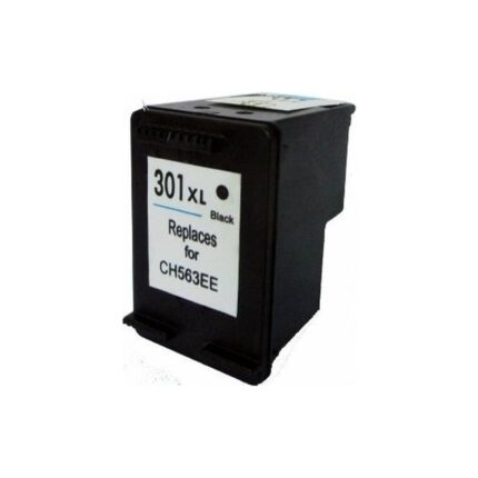 Tinta reciclada genérica para HP N301 XL Negro (Muestra el nivel de tinta)