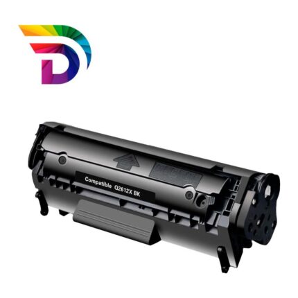 Toner compatible Dayma para HP Q2612X (12X) Negro 2.500 pag.