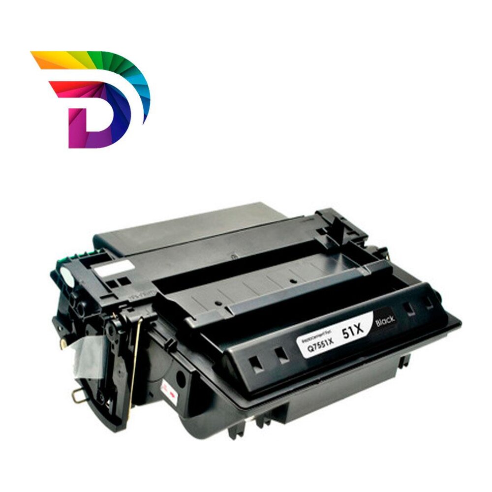 Toner compatible Dayma para HP Q7551X (51X) Negro 13000 pag. Toner compatible Dayma para HP Q7551X (51X) Negro 13000 pag.