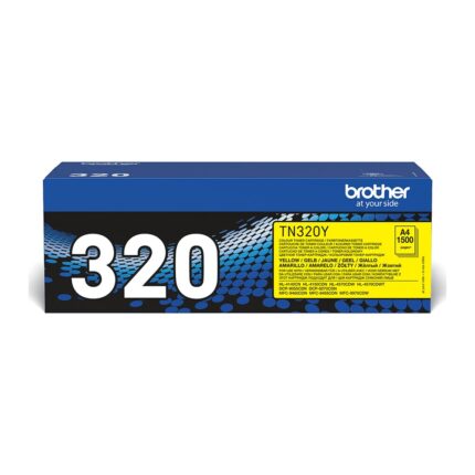 Tóner original Brother TN320Y amarillo 1.500 páginas