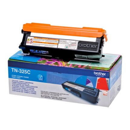 Tóner original Brother TN325C cian 3.500 páginas