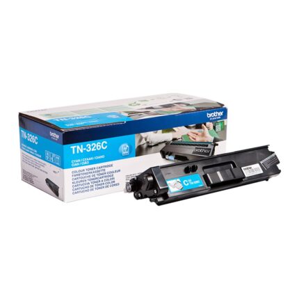 Tóner original Brother TN326C cian 3.500 páginas
