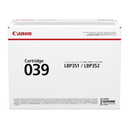 Tóner original Canon 039 negro 0287C001 11.000 páginas
