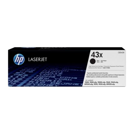 Tóner original HP C8543X negro 43X 30.000 páginas