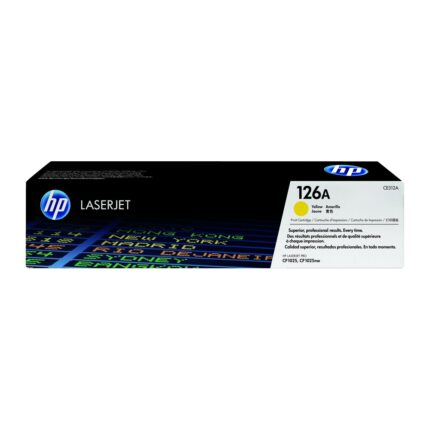 Tóner original HP CE312A amarillo 126A 1.000 páginas